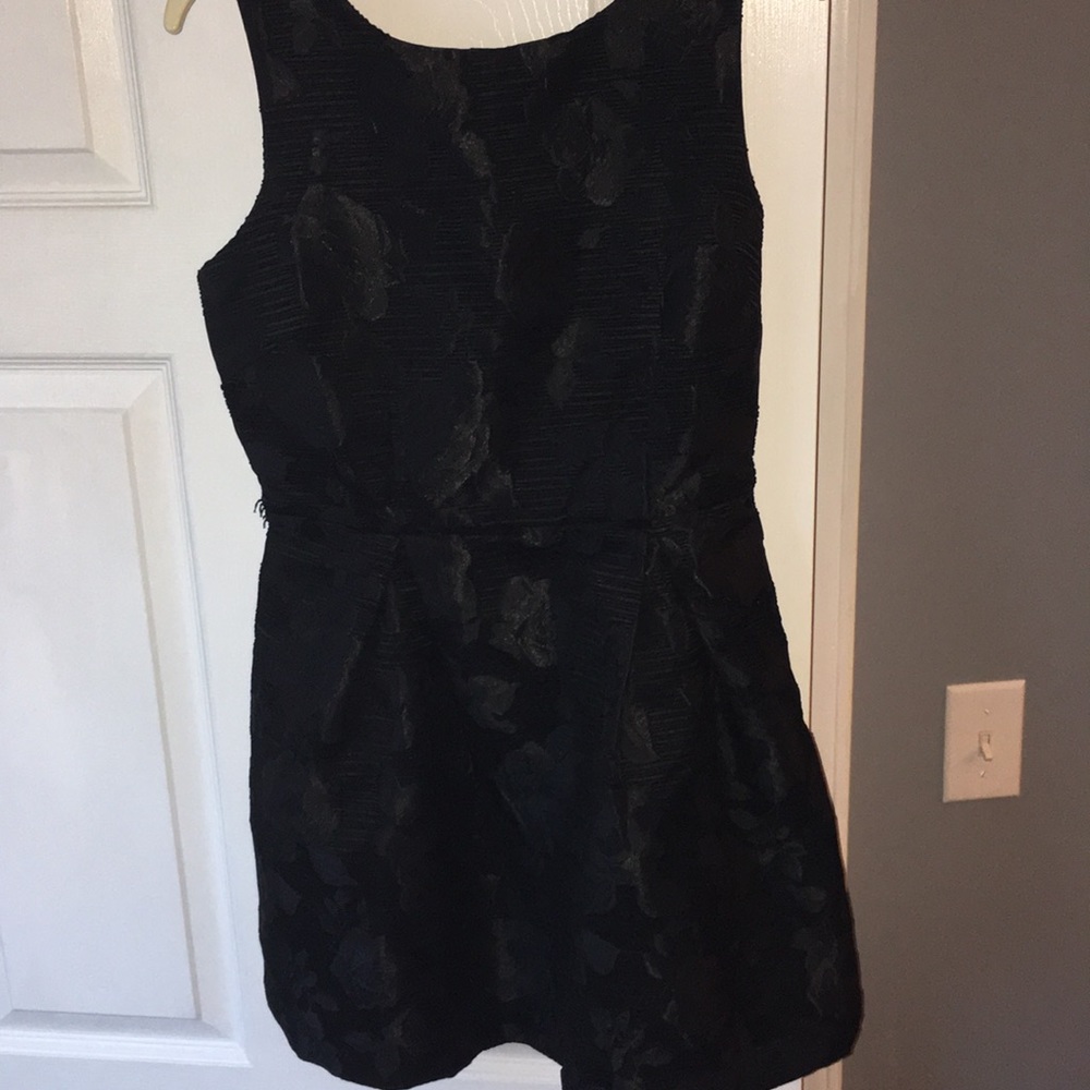 Black short dress